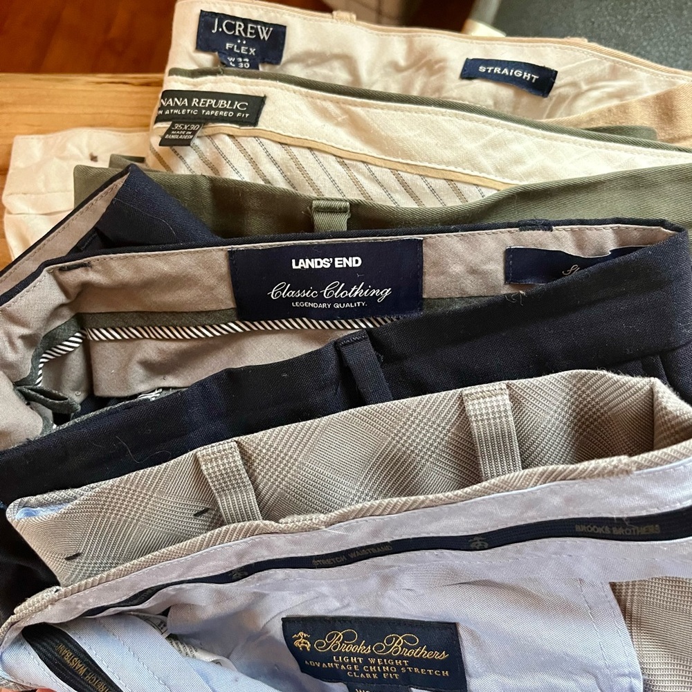 Men’s Dress Pant Bundle | 34x30 / 35x40